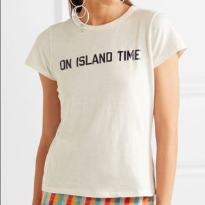J Crew Graphic Tee “On Island Time”
